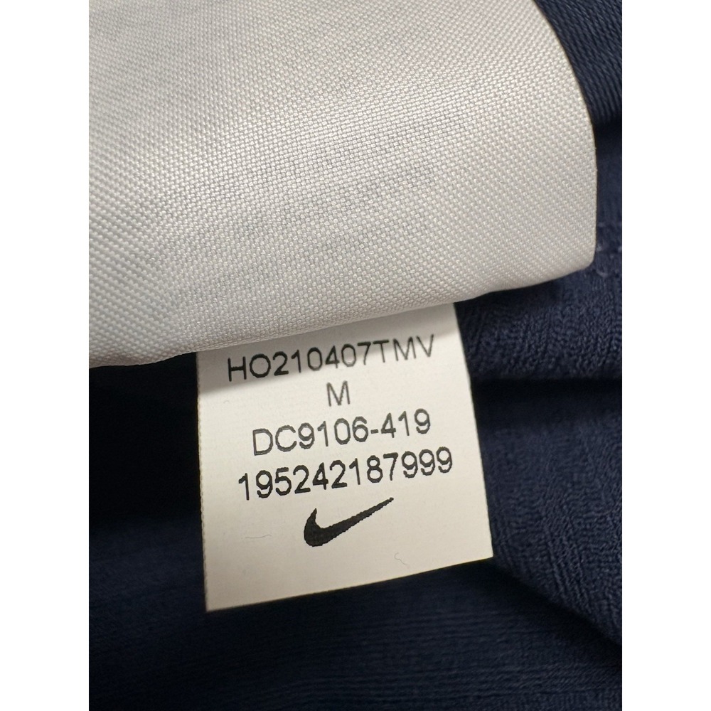 NEW Nike Dri-FIT Warmups Practice Long Sleeve Top Navy DC9106-419 Women's Medium - Picture 7 of 9